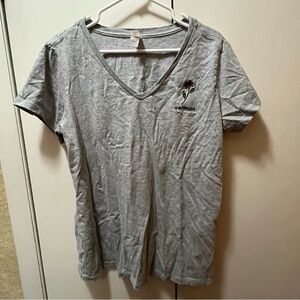 District Gray Vneck Vermont Short Sleeve T-Shirt